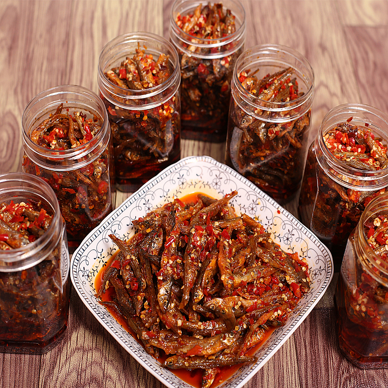 柴火魚罐裝農家自制小魚仔下飯菜零食毛毛魚幹湖南特産香辣火培魚在類目 零食/堅果/特產, 魷魚絲/魚乾/海味即食, 即食魚零食中 - 來自Buy2taobao.com提供專業的淘寶代購服務