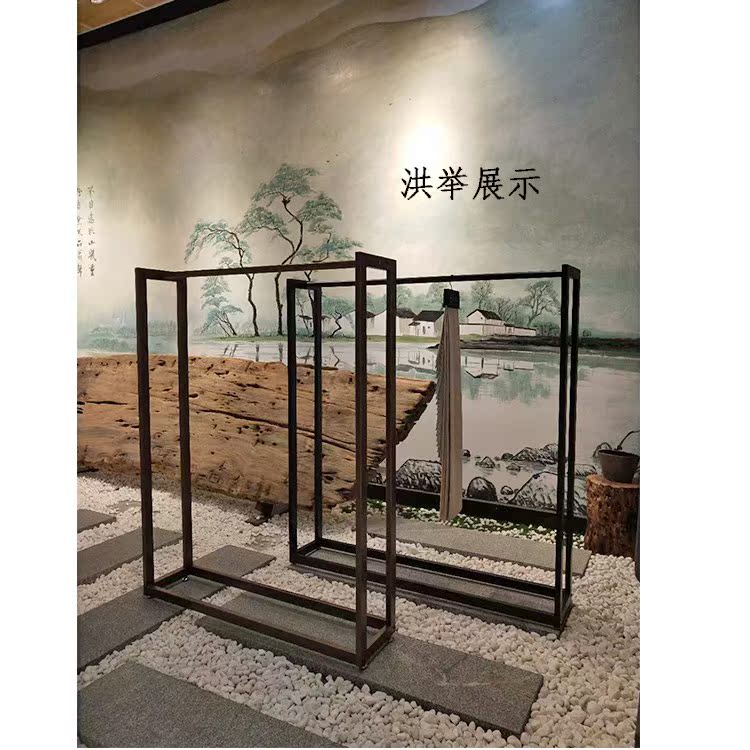 洪举窗帘服饰店吊卡架样本展示架陈列产品吊卡展会装饰架子稳固厚在类目 商业/办公家具, 货架/展柜, 精品展柜/陈列柜中 - 来自Buy2taobao.com提供专业的淘宝代购服务