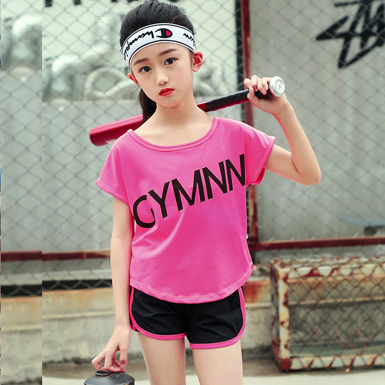 2019夏季女童训练服羽毛球服中大童运动套装速干弹力儿童网球服在类目 童装/婴儿装/亲子装, 儿童户外服, 儿童运动套装中 - 来自Buy2taobao.com提供专业的淘宝代购服务