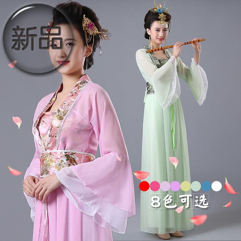 表演新款古装薄纱s歌舞名族服装衣服三生三世嫦娥古装拖尾袖口舞|ruв категории Женская одежда, костюм/национальная одежда/театр костюм, национальная одежда/этап погрузки - от Buy2taobao.com для оказания профессиональной услуги покупки агента Taobao