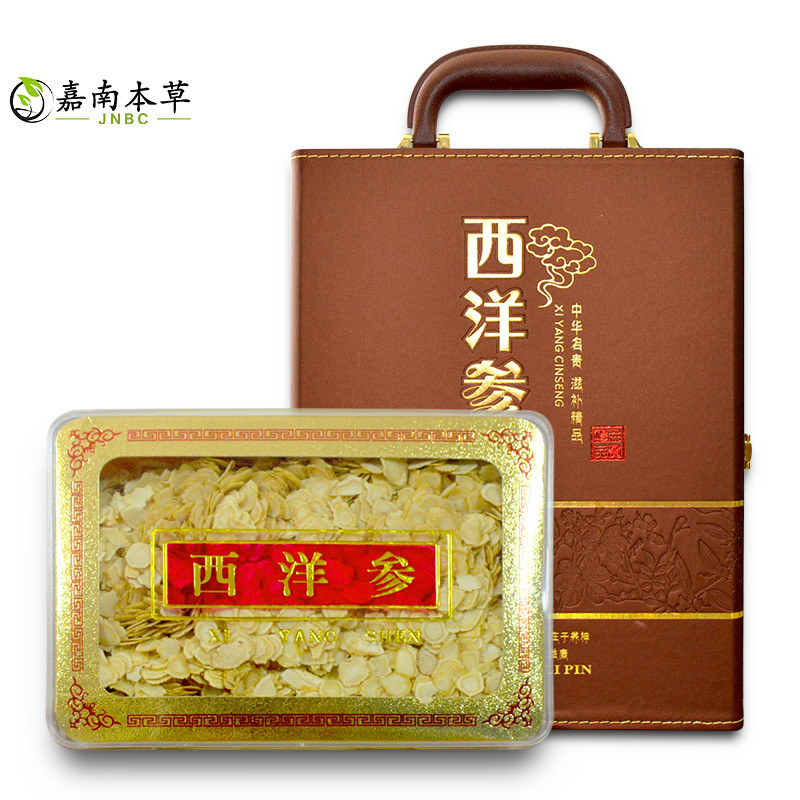 嘉南本草西洋参切片礼盒装大片花旗参人参片送礼佳品礼盒装送领导|ruв категории традиционные питательный пища, женьшень класса тоник, женьшень - от Buy2taobao.com для оказания профессиональной услуги покупки агента Taobao