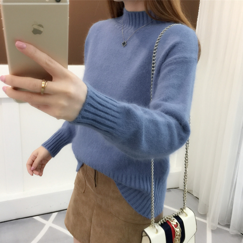 Bought in Japan Half a have cash less than that is registered in the accounts sweater Tight fitting Base coat Long sleeve Autumn and winter new pattern Socket Versatile Self cultivation Internal lapin the Women's clothing/Boutique , Sweaters category - from Buy2taobao.com to provide professional Taobao agent buy service