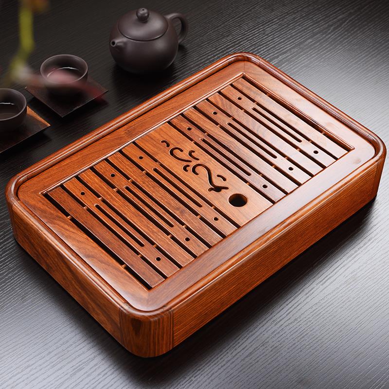 trumpet tea tray solid wood Tea Service Kungfu Online Tea Set household Modern minimalist Chahai Tray originality Make teain the Tableware , Tea set , Tea tray category - from Buy2taobao.com to provide professional Taobao agent buy service