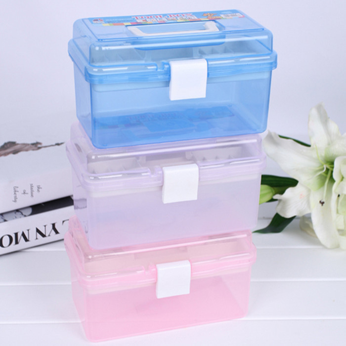 557雙層透明畫畫工具箱 小號繪畫箱 收納箱 多功能畫箱 繪畫用品在類目 玩具/童車/益智/積木/模型, 學習/實驗/繪畫文具, 文具盒中 - 來自Buy2taobao.com提供專業的淘寶代購服務