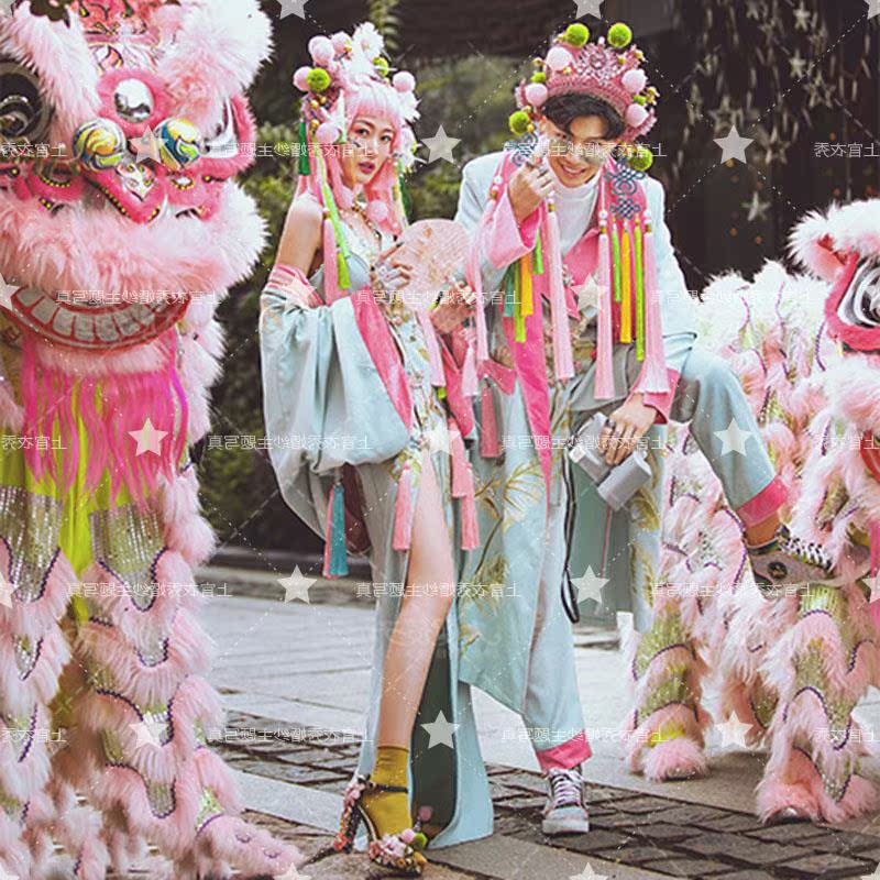 影楼婚纱摄影外景旅拍主题 国潮主题服装 复古中国风旗袍中式礼服在类目 女装/女士精品, 唐装/民族服装/舞台服装, 民族服装/舞台装中 - 来自Buy2taobao.com提供专业的淘宝代购服务