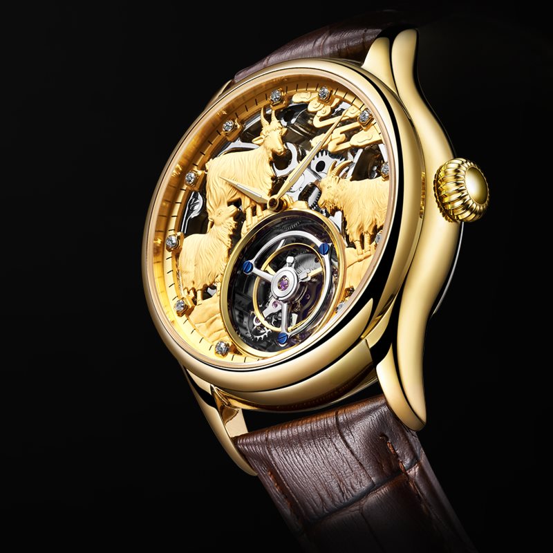 Men's watches fully automatic Mechanical watch Tourbillon ultrathin Hollow waterproof business affairs man watch Youth Noctilucentin the Wristwatch , Watch category - from Buy2taobao.com to provide professional Taobao agent buy service