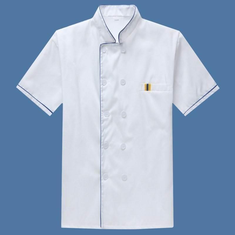 厨师服夏装短袖 厨房工作服装半袖餐厅食堂厨衣学校食堂员工装女|ruв категории Мужская одежда, костюм, оснастки форму - от Buy2taobao.com для оказания профессиональной услуги покупки агента Taobao