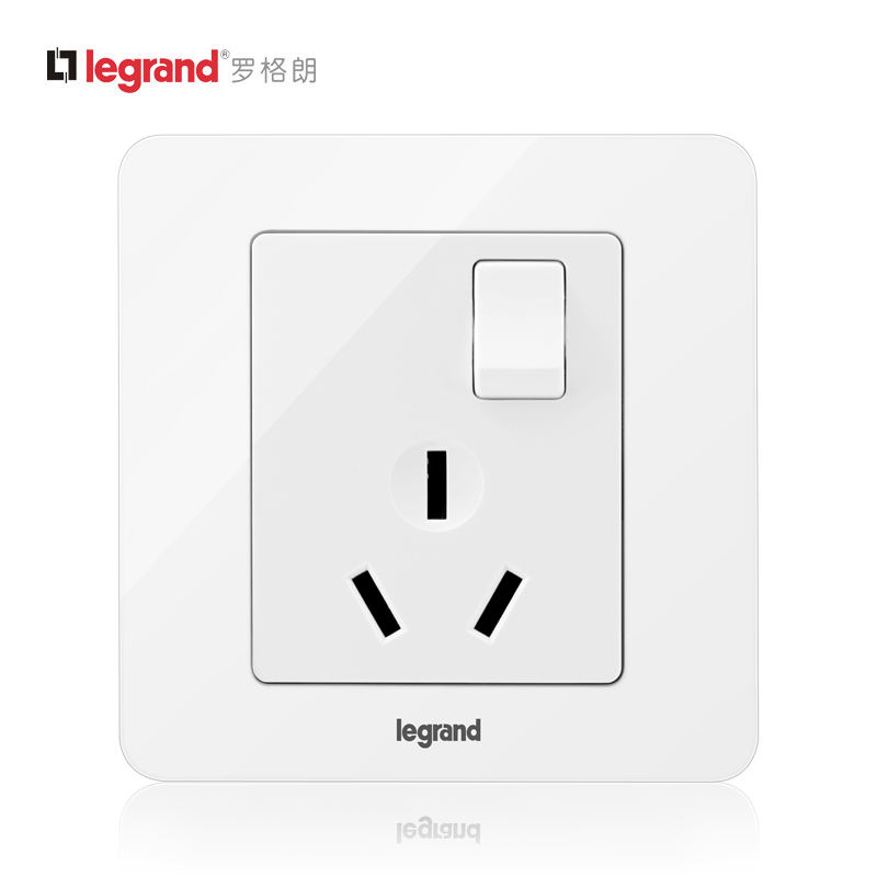 羅格朗開關插座面板逸典圓白色16A3三孔帶開關空調三扁電源86型在類目 電子/電工, 插座, 電源插座中 - 來自Buy2taobao.com提供專業的淘寶代購服務