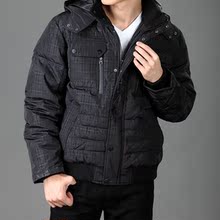 时尚新款 个性短款男士羽绒服 休闲外套 冬装保暖 9818