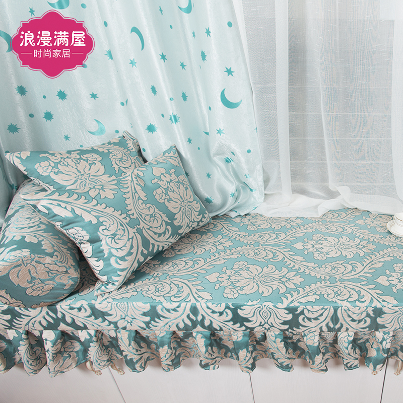 Custom sill pad bay window pad High Density sponge Sofa cushion Seat cushion mattress Customized European style Chenillein the Home Fabric , Cushion/Cushion/Sofa cushion , Windows and pad category - from Buy2taobao.com to provide professional Taobao agent buy service