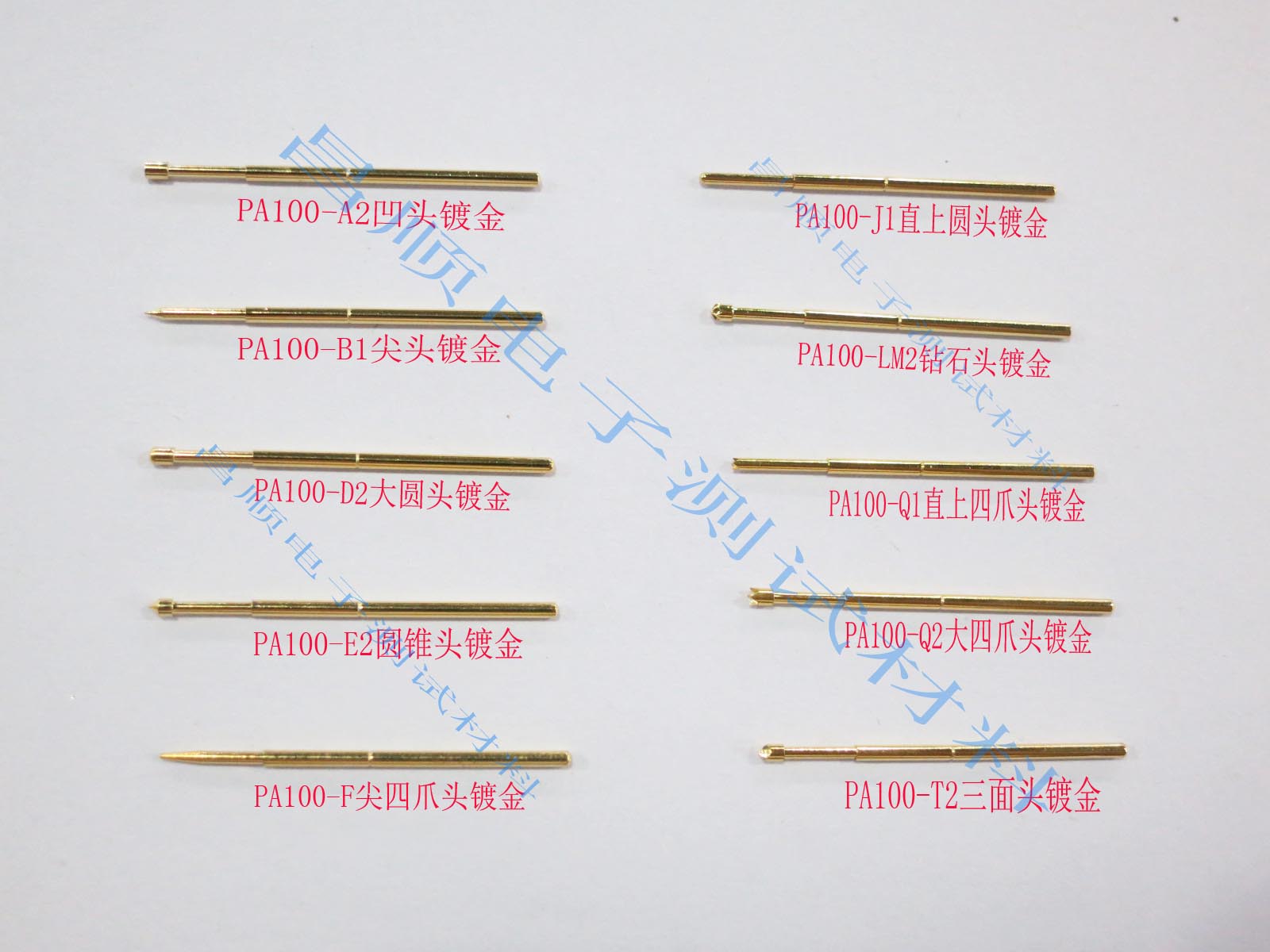 PA100-A2/B1/D2/E2/F/H2/J1/LM2/Q2/T2 探针 测试针 弹簧针 针套在类目 3C数码配件, 电子元器件市场, 电子元件, 其它元器件中 - 来自Buy2taobao.com提供专业的淘宝代购服务