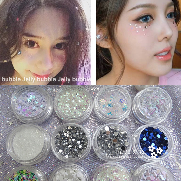 Wu propaganda instrument Same item Net Red Eye Sequins lolita girl Star eyes Glitter powder Eye shadow Soft sister Eye Patchin the Play mode/Anime/Periphery/cos/Board games , Cosplay Apparel/Props/Service , COSPLAY Fitting/Props/Doll clothes category - from Buy2taobao.com to provide professional Taobao agent buy service