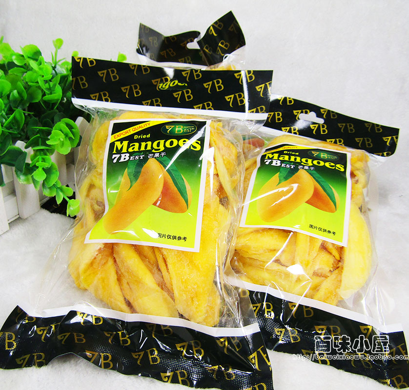【3包包邮】进口零食品 泰国特产 7B芒果干 /7B香芒果片 500g|ruв категории закуски/орехи/специальность, кандирование/унаби/Мэй/сухофрукты, манго - от Buy2taobao.com для оказания профессиональной услуги покупки агента Taobao