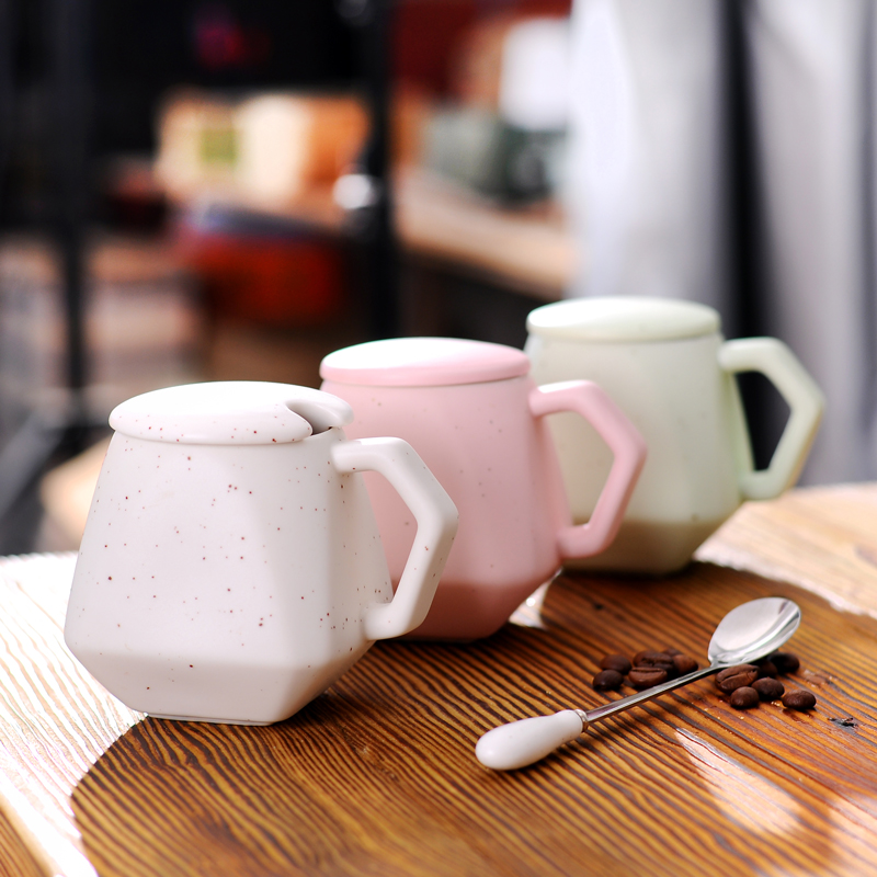 originality Ceramic cup With cover Mug Milk Cup Mug teacup Water cup Couples Cup customized logoin the Tableware , Cup/Cups/Kettle , Mug category - from Buy2taobao.com to provide professional Taobao agent buy service