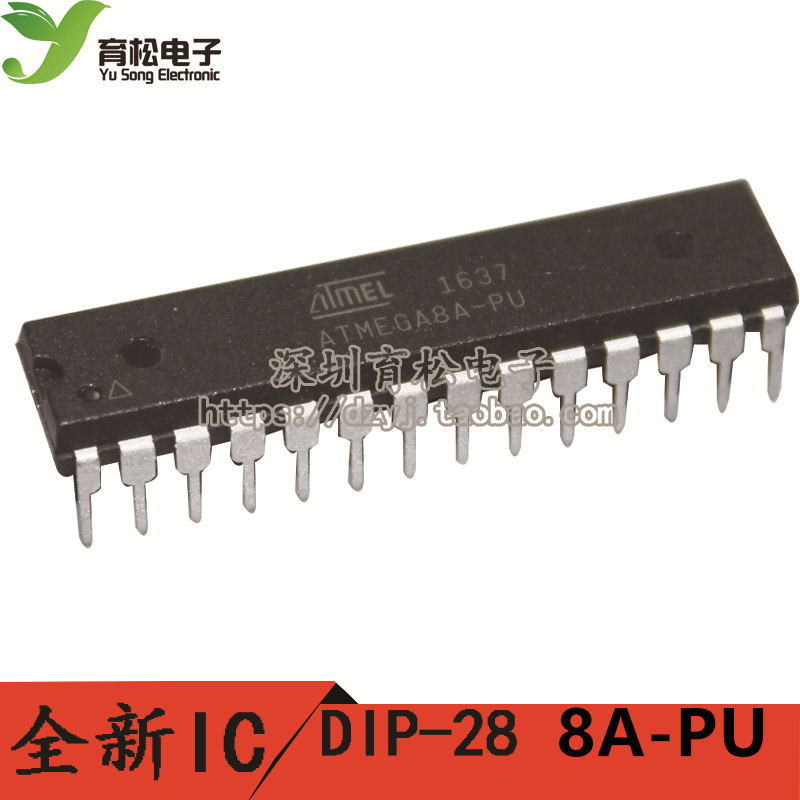 ATMEGA8A-PU ATMEGA8 AVR单片机/8位微控 全新原装|msdalam kategori Aksesori Digital 3C, pasaran komponen elektronik, 微处理器/微控制器/单片机 - dari Buy2taobao.com untuk memberikan perkhidmatan ejen Taobao profesional membeli