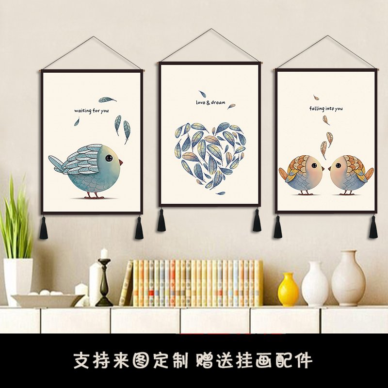 可定制北歐裝飾挂毯 ins背景牆挂布電表箱遮擋布棉麻布藝挂畫壁毯在類目 居家布藝, 掛毯/壁毯中 - 來自Buy2taobao.com提供專業的淘寶代購服務