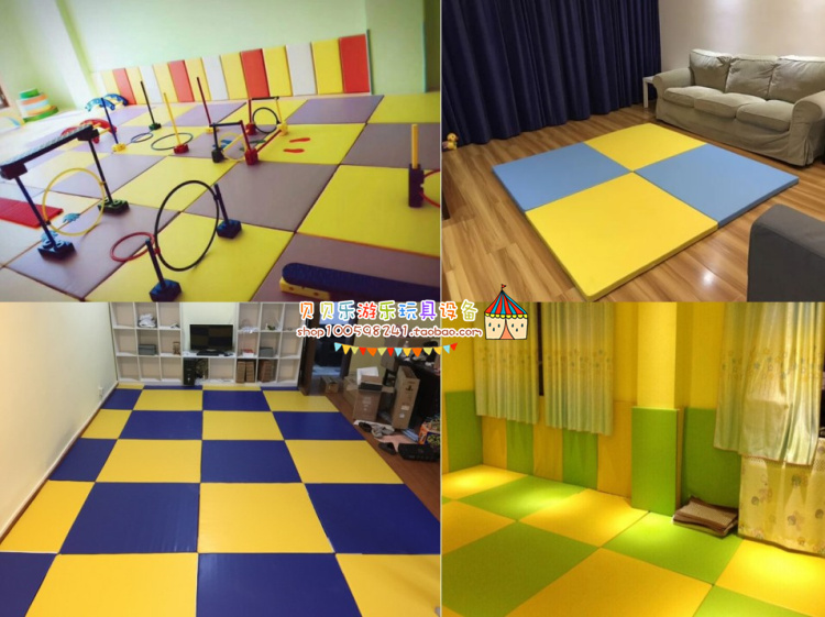 幼儿园软体地垫墙壁软包 儿童房防摔垫 早教中心软垫 宝宝爬爬垫在类目 玩具/童车/益智/积木/模型, 幼儿爬行/学步/健身, 爬行垫中 - 来自Buy2taobao.com提供专业的淘宝代购服务
