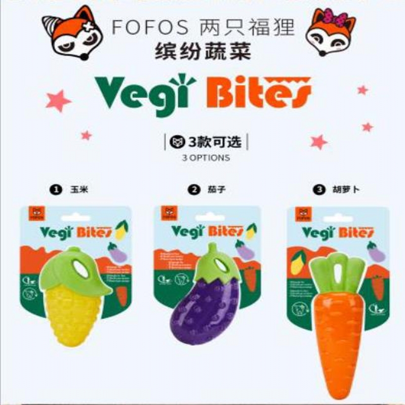 FOFOS两只福狸 宠物狗狗发声玩具 缤纷蔬菜玉米胡萝卜宠物玩具|msdalam kategori haiwan peliharaan/makanan haiwan dan bekalan, Cat/Mainan anjing, mainan bunyi - dari Buy2taobao.com untuk memberikan perkhidmatan ejen Taobao profesional membeli