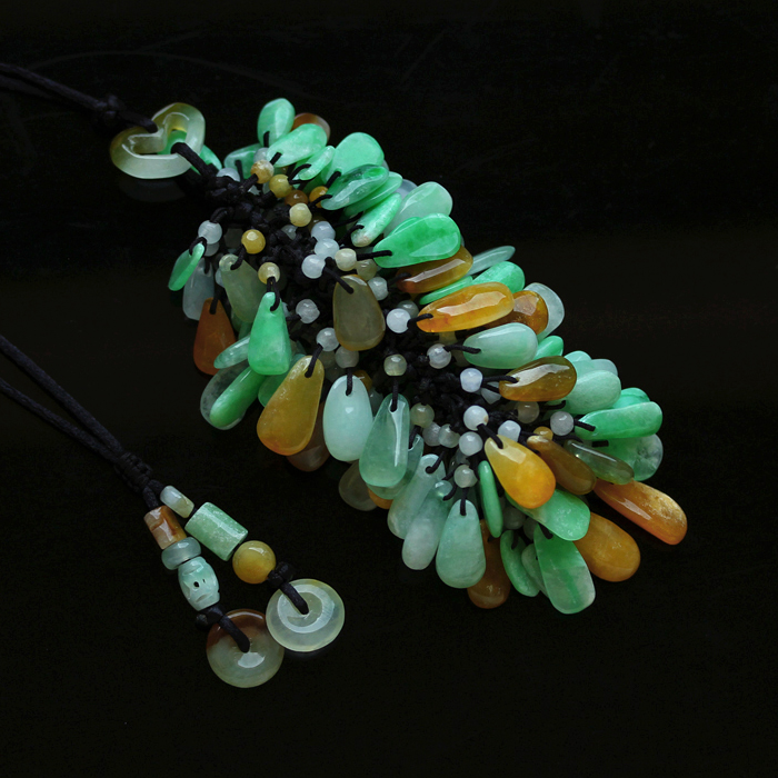 Three-color Emerald jade Fu melon Batch Bag hanging Boutique men and women Jewellery jewelry certificate 0682in the Jewelry/Diamond/Jade/Gold , Jade (New) , Other category - from Buy2taobao.com to provide professional Taobao agent buy service