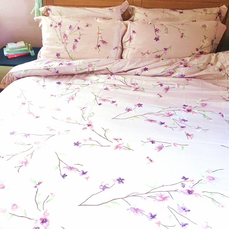 Cotton satin Quilt cover Quilt cover singleton 1.2 student dormitory Linen three-piece 200x230 Double Four Sheetin the Bedclothes , Quilt category - from Buy2taobao.com to provide professional Taobao agent buy service