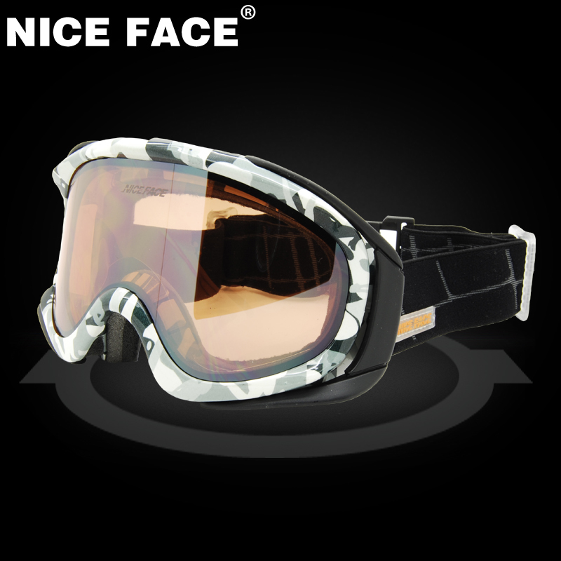 NICEFACE滑雪眼镜成人男女款双层防雾滑雪镜夜用防风登山护目雪镜在类目 户外/登山/野营/旅行用品, 专项户外运动装备, 滑雪装备, 滑雪眼镜中 - 来自Buy2taobao.com提供专业的淘宝代购服务