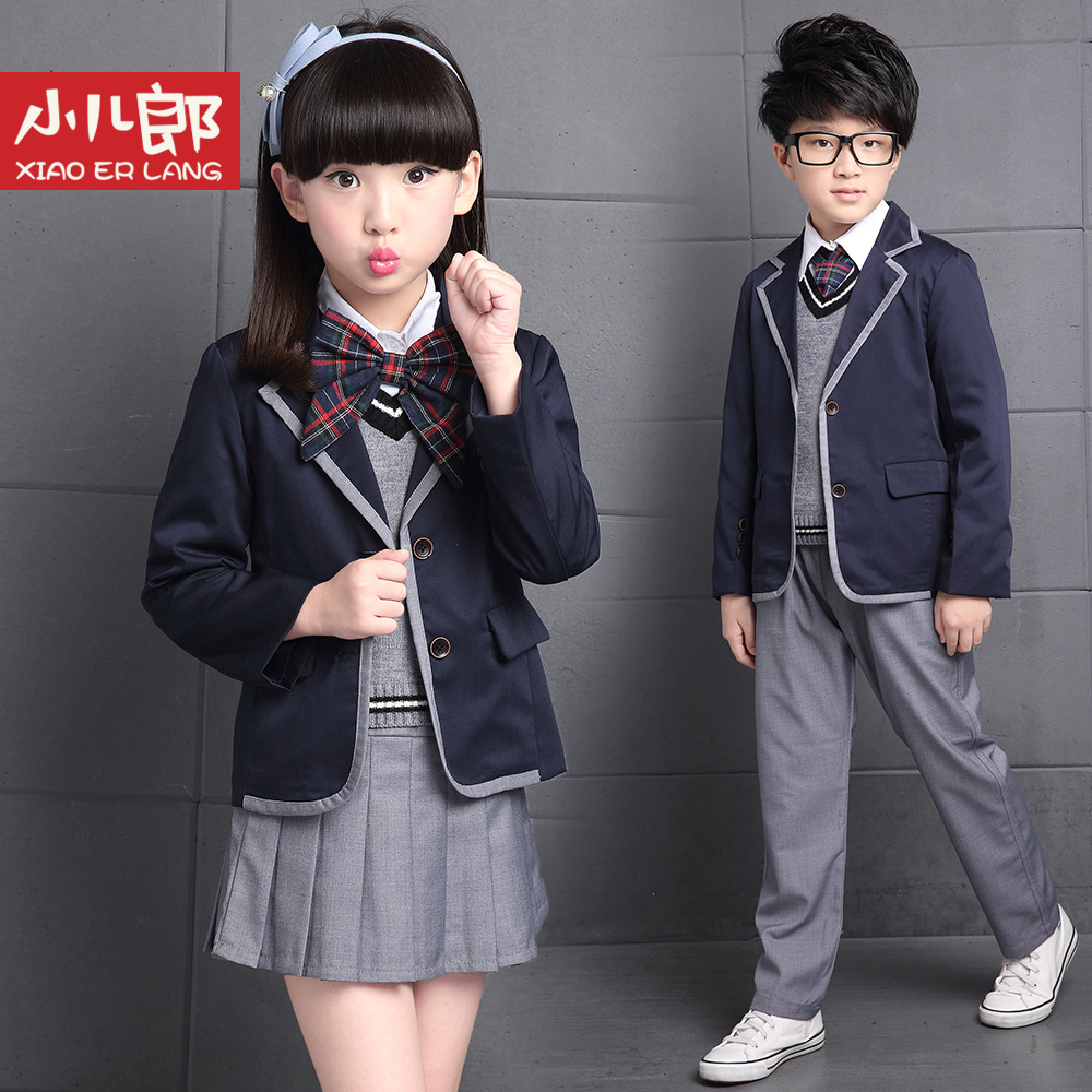 英伦韩版国男女儿童校服套装春秋装西装礼服小学生班服学院风春装在类目 童装/婴儿装/亲子装, 校服/校服定制中 - 来自Buy2taobao.com提供专业的淘宝代购服务