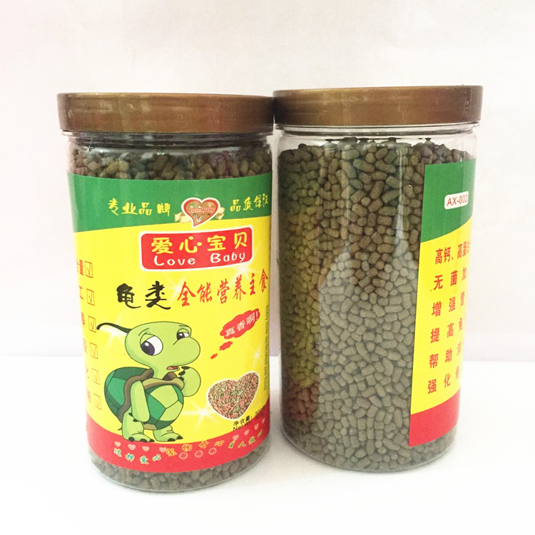 2件包郵 愛心寶貝龜糧 烏龜飼料草龜水龜巴西龜全能營養飼料300g在類目 寵物/寵物食品及用品, 水族世界, 觀賞龜/鱉飼料中 - 來自Buy2taobao.com提供專業的淘寶代購服務