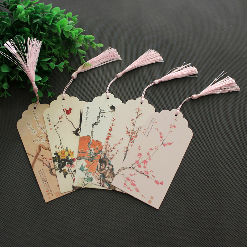 Chinese style classical Paper quality bookmark Leave a message card student gift card Greeting card Graffiti card Blossomfallin the Electronic Dictionary/Electronic paper book/Stationery , The paper book , Bookmarks category - from Buy2taobao.com to provide professional Taobao agent buy service