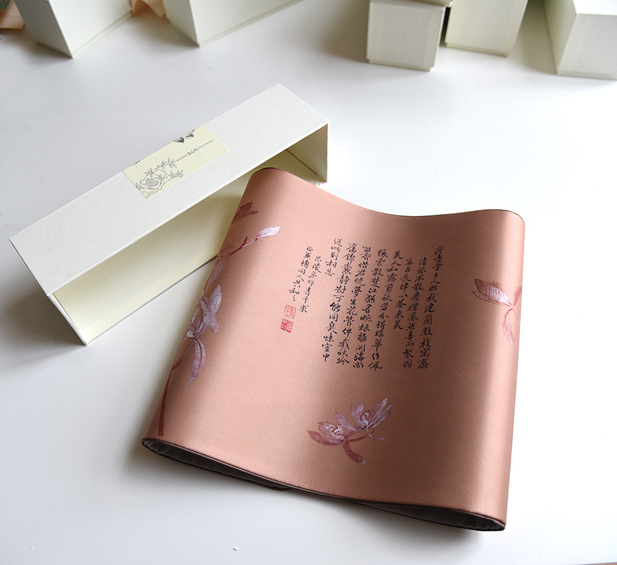 【雅致兰花】中国风艺术真丝垫超长鼠标垫出国礼品商务礼品|ruв категории компьютерное оборудование/дисплей/Компьютерная периферия, Компьютерная периферия, коврик для мыши/Вставить/запястье колодка - от Buy2taobao.com для оказания профессиональной услуги покупки агента Taobao