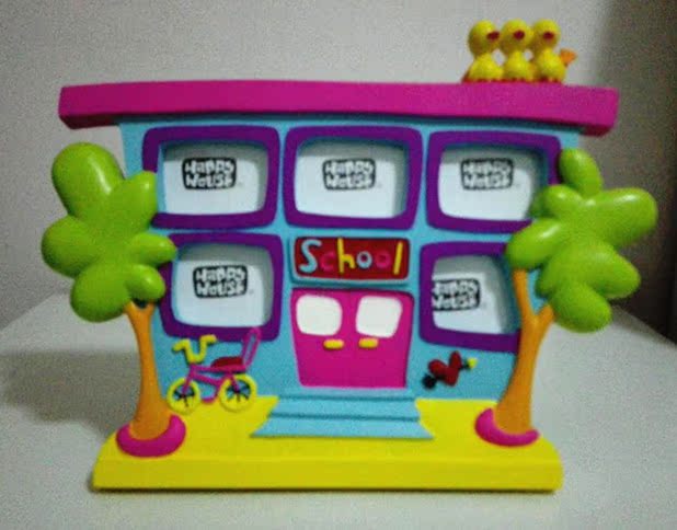 High-end brands Happy house Photo Frame combination Photo frame girl student originality gift Special shopin the Festive supplies/Gift , Other Festival Gifts category - from Buy2taobao.com to provide professional Taobao agent buy service