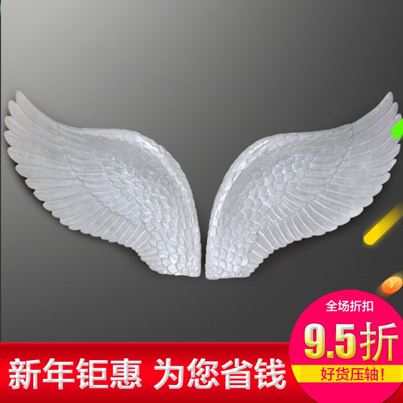Angel Wings European style Glass fiber reinforced plastic sculpture wing Resin crafts originality Decoration indoor Wall hanging metope Pendantsin the Home accessories , Mural category - from Buy2taobao.com to provide professional Taobao agent buy service