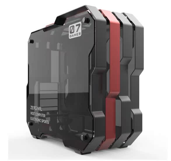 熾果機箱菠蘿離子ZC-07鋼化玻璃全側透全鋁風冷水冷機箱開放個性在類目 電腦硬件/顯示器/電腦周邊, 機箱中 - 來自Buy2taobao.com提供專業的淘寶代購服務