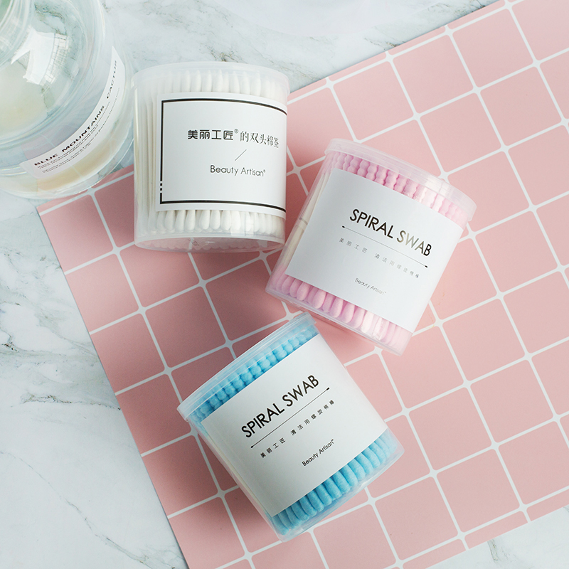 Round Beauty Beautiful craftsman Double head Cotton swab cosmetology Remove makeup Makeup box-packed Swab baby clean 200 branchin the Family/Personal Cleaning Tools , Personal care cleaning appliances , Swabs/Swab/Bale category - from Buy2taobao.com to provide professional Taobao agent buy service