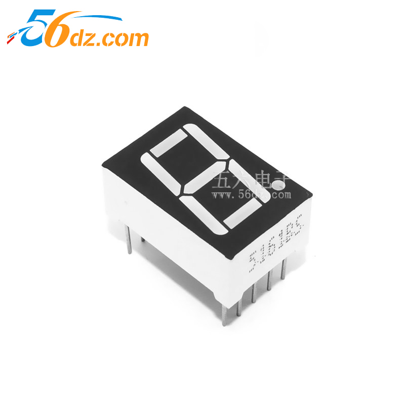 Common cathode A digital 0.56 inch gules LED Digital tube 0.56 5611RG 5611Ain the 3C Digital Accessories, Electronic components market , Electronic component , Display category - from Buy2taobao.com to provide professional Taobao agent buy service