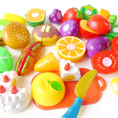 儿童仿真过家家切水果切切看蔬菜切切看糕点切