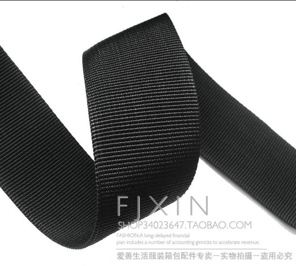 manual DIY Accessories accessories 5CM black Polypropylene tape PP belt Webbing(Thickened paragraph) Polyester tapein the Accessories/Leather belt/Hat/Muffler , Shoes and bags/Belt Accessories , Bag Accessories , Taping category - from Buy2taobao.com to provide professional Taobao agent buy service