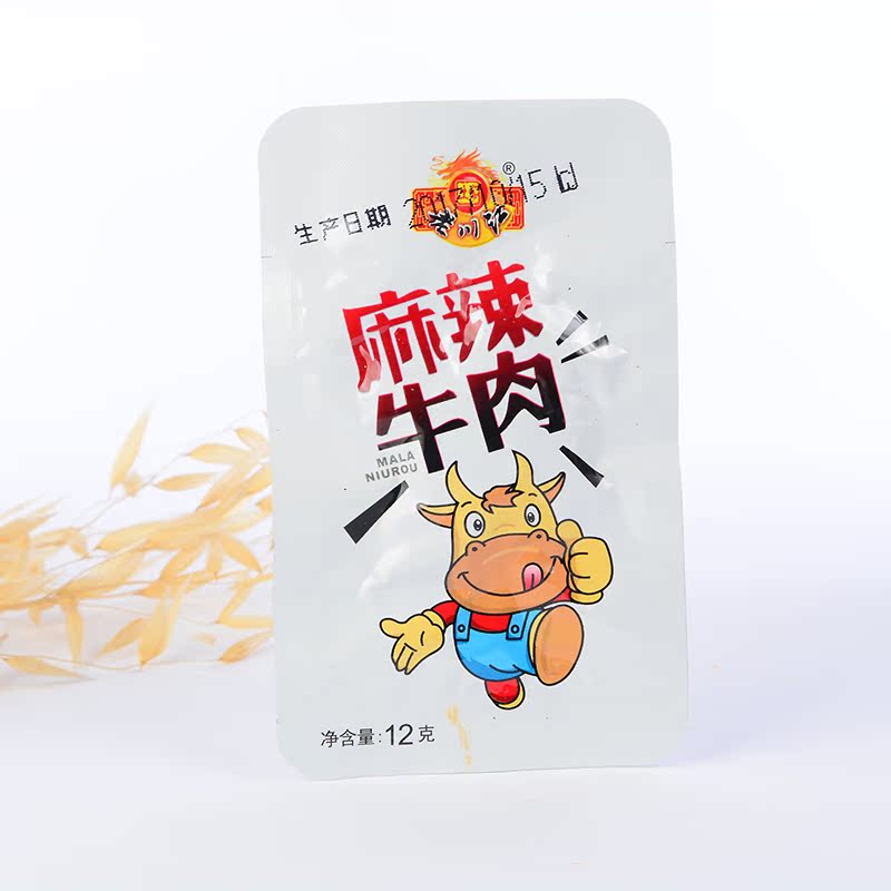 真空新包装重庆石柱特产老川江牛肉干麻辣香辣牛杂丁12g*10包包邮|ruв категории закуски/орехи/специальность, вяленое мясо/свинину, говядину/мясное закуски, категория говядины - от Buy2taobao.com для оказания профессиональной услуги покупки агента Taobao