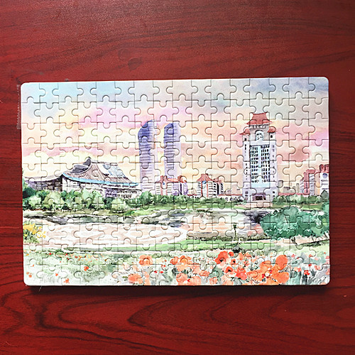 厦门 厦门大学 鼓浪屿 曾厝垵风景 拼图包邮 纪念品 益智可加框在类目 玩具/童车/益智/积木/模型, 手工制作/创意DIY, 沙画/胶画/其他画中 - 来自Buy2taobao.com提供专业的淘宝代购服务