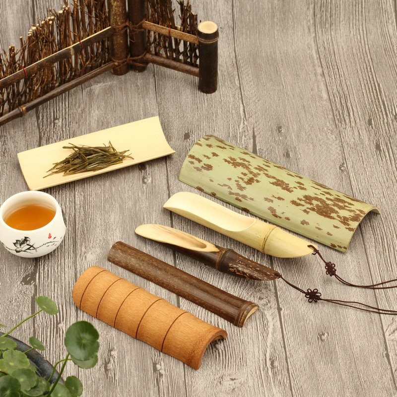 手工茶则日本茶勺竹制茶道零配件茶匙茶铲功夫茶具茶艺茶道六君子|ruв категории посуда, чайный сервиз, чайная ложка - от Buy2taobao.com для оказания профессиональной услуги покупки агента Taobao