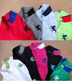 新品夏装原单EXPRESS外贸原单男短袖polo衫男士宽松大码潮af翻领