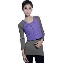 【图】女士吊带<em>羽绒棉背心 贴身</em>保暖羽绒马甲