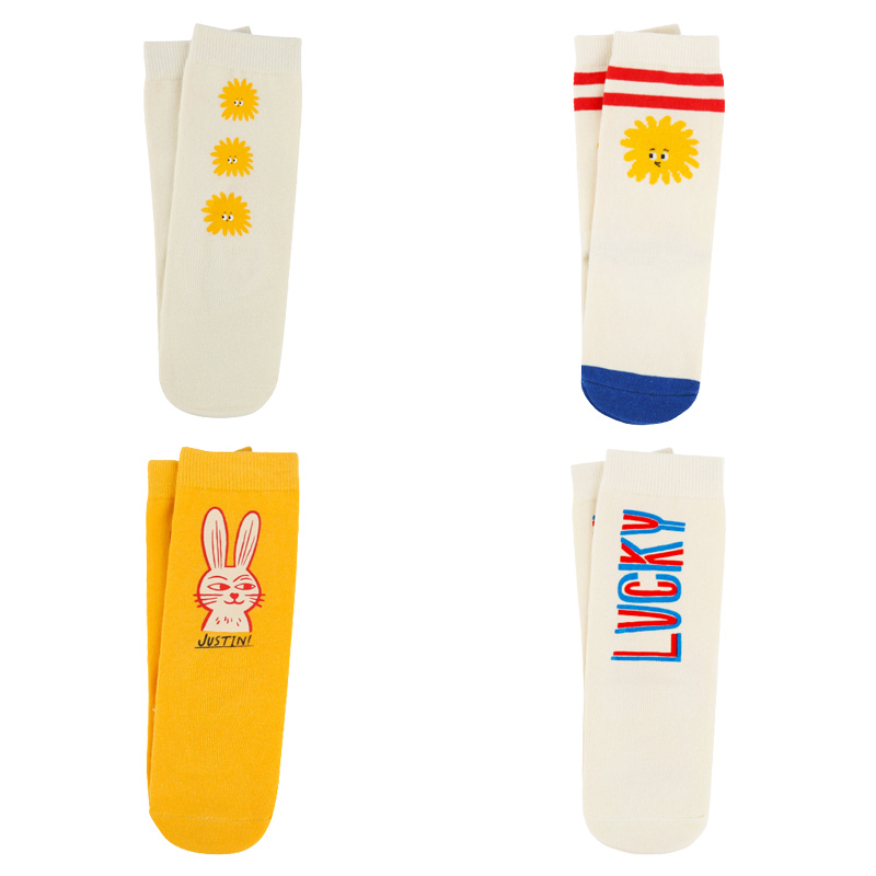 (现货)BEBEDEPINO/贝贝品诺19春夏 正品儿童lucky高筒袜 袜子|msdalam kategori Kanak-kanak/Bayi/Keluarga dipasang, sarung kaki kanak-kanak (0-16 tahun) - dari Buy2taobao.com untuk memberikan perkhidmatan ejen Taobao profesional membeli