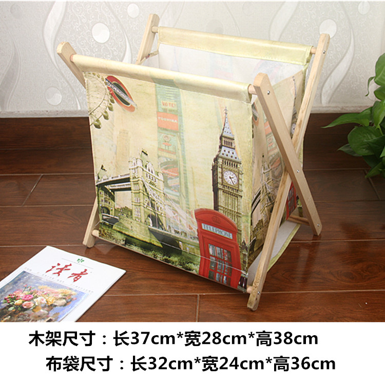 大号可折叠布艺收纳架 报纸杂志置物架布艺整理架 玩具储物架包邮在类目 收纳整理, 家庭整理用具, 整理架/置物架/收纳架中 - 来自Buy2taobao.com提供专业的淘宝代购服务