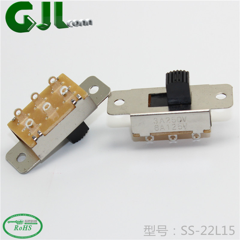 GJLCONN拨动开关SS-22L15 双联大电流螺纹孔滑动开关G7 10个现货在类目 3C数码配件, 电子元器件市场, 开关/按钮, 拨动开关中 - 来自Buy2taobao.com提供专业的淘宝代购服务
