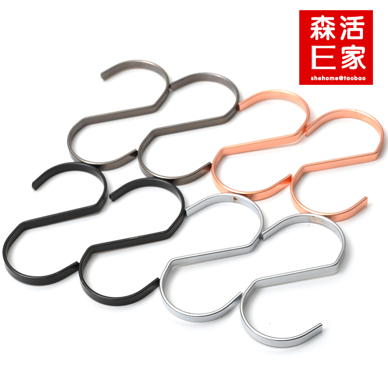 服装店道具陈列展示挂钩扁铁s钩 扁钩 裤钩 单钩 4色现货在类目 商业/办公家具, 服装店家具, 挂钩中 - 来自Buy2taobao.com提供专业的淘宝代购服务