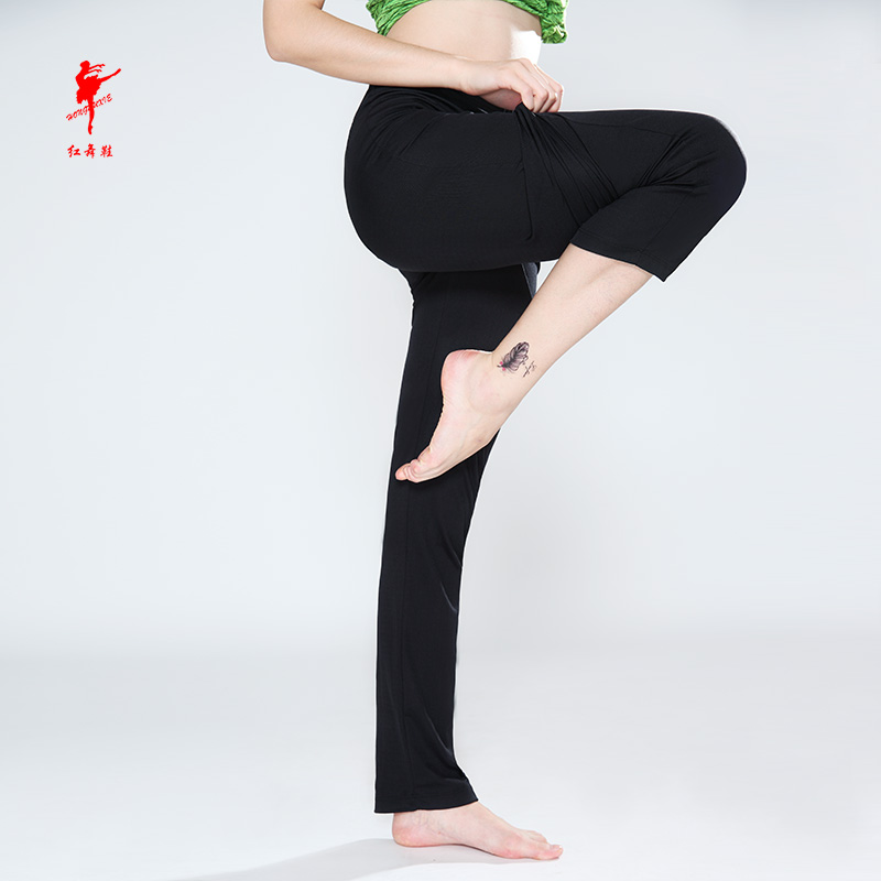 The Red Shoes Dance pants Daughter Practice pants adult dance Body Bell-bottoms nylon Dance word 2201/4in the Sports/Yoga/Fitness/Fans supplies , Dance/Aerobics/Gymnastics , Modern Dance , Modern dance costume category - from Buy2taobao.com to provide professional Taobao agent buy service