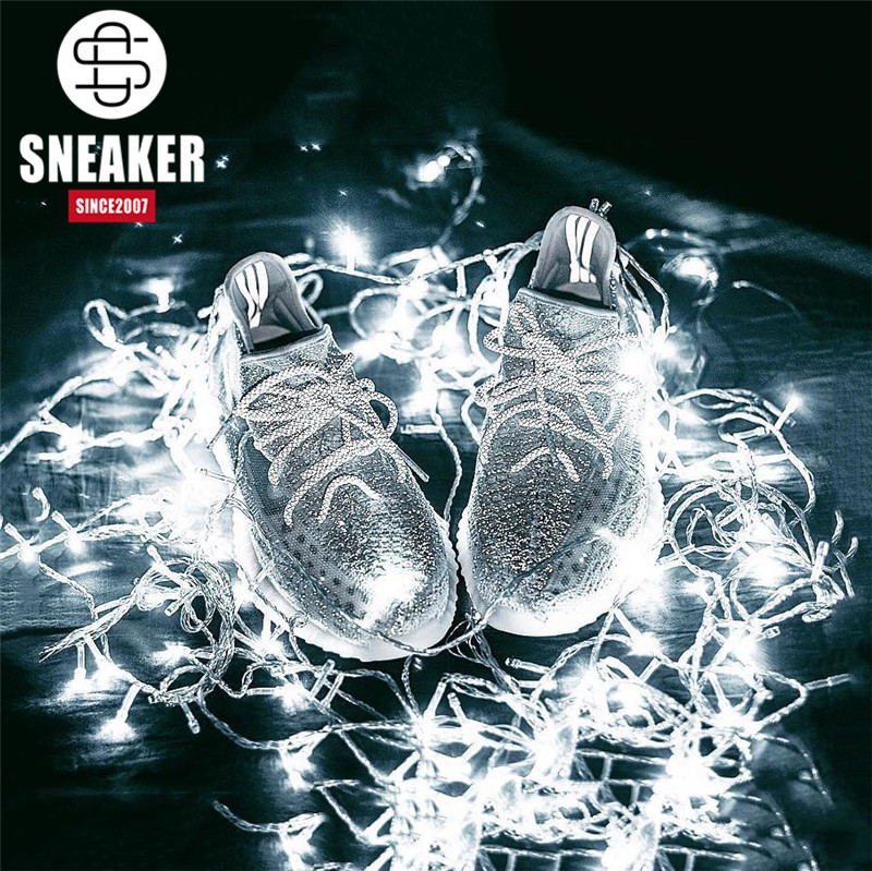 Adidas Yeezy Boost 350 V2 Static 椰子3M 全反光满天星 EF2367|msdalam kategori kasut baru, kasut berjalan - dari Buy2taobao.com untuk memberikan perkhidmatan ejen Taobao profesional membeli