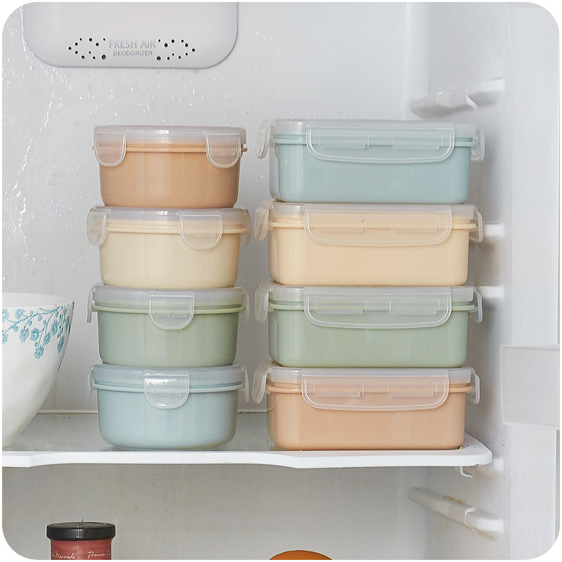 Microwave Oven Multi-grid Lunch box seal up Separated Lunchbox pupil Plastic rectangle Bento Box Refrigerator Crisperin the Tableware , Fresh container/Fresh Containers , Crisper category - from Buy2taobao.com to provide professional Taobao agent buy service