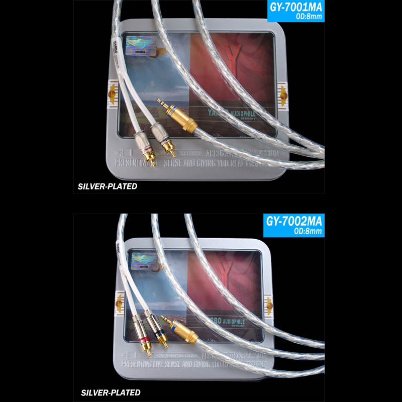 Germany YARBO /YARBO/ Albemarle GY-7001MA/7002MA Silver 3.5mm One of two RCA Audio linein the Audio appliances , Video Appliance Parts , Wire category - from Buy2taobao.com to provide professional Taobao agent buy service