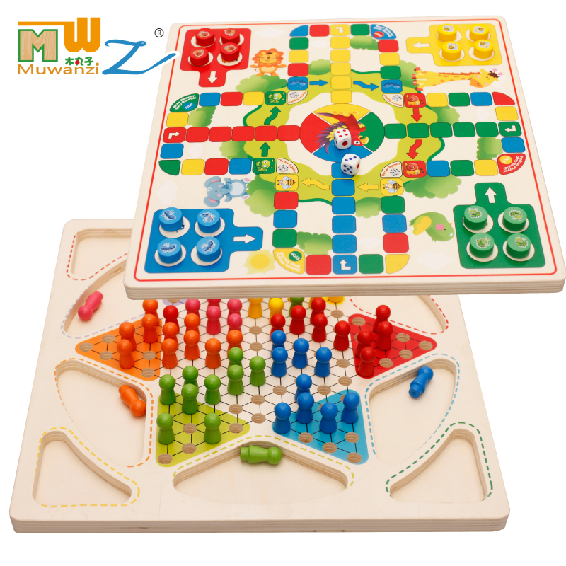 儿童大号跳棋成人飞行棋小学生桌面互动游戏棋小孩益智力木制玩具在类目 玩具/童车/益智/积木/模型, 儿童棋类/桌面游戏, 跳棋中 - 来自Buy2taobao.com提供专业的淘宝代购服务